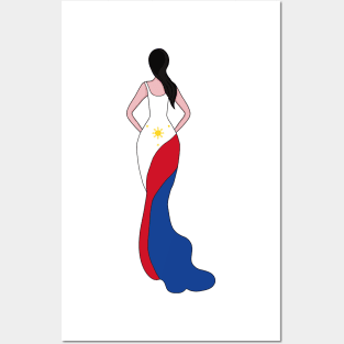 Philippines Woman Posters and Art